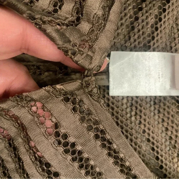 Chico’s Travelers Neutral Stripe Jacket Textured Size 3 ( Large) - Picture 5 of 7